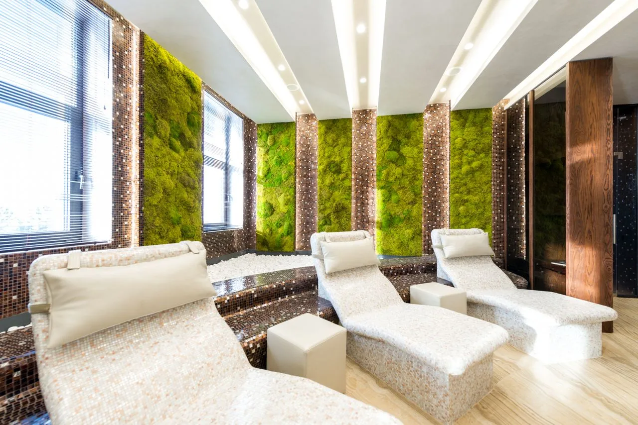 Elegant interior at Blanquerelle hotel